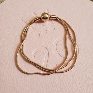 Pandora Rose Multi Snake Chain Bracelet